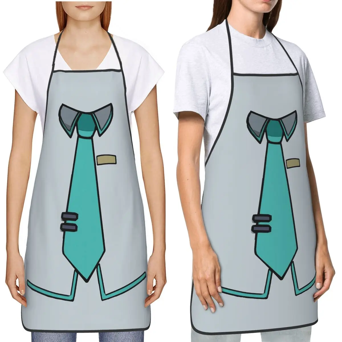 مريلة هاتسون ميكو للطبخ والخبز، مريلة مقاومة للماء لتنظيف المطبخ للنساء والرجال #3