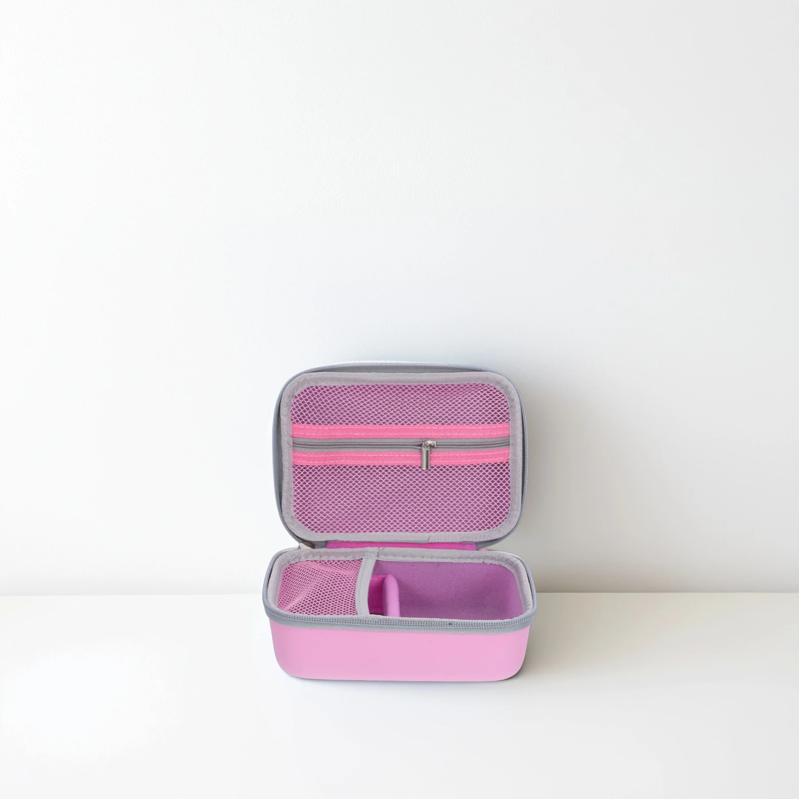 

Portable Eva Storage Case Blue Kids Digital Camera Mini Label Printer Accessories Shockproof Scratch-Resistant Travel Camera Bag