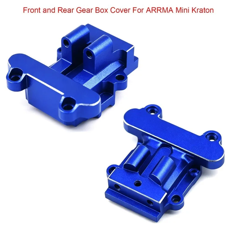 

Front Rear Gearbox Covers for ARRMA 1/16 Mini Kraton 3S RC Car Metal Upgrade OP Accessories Parts