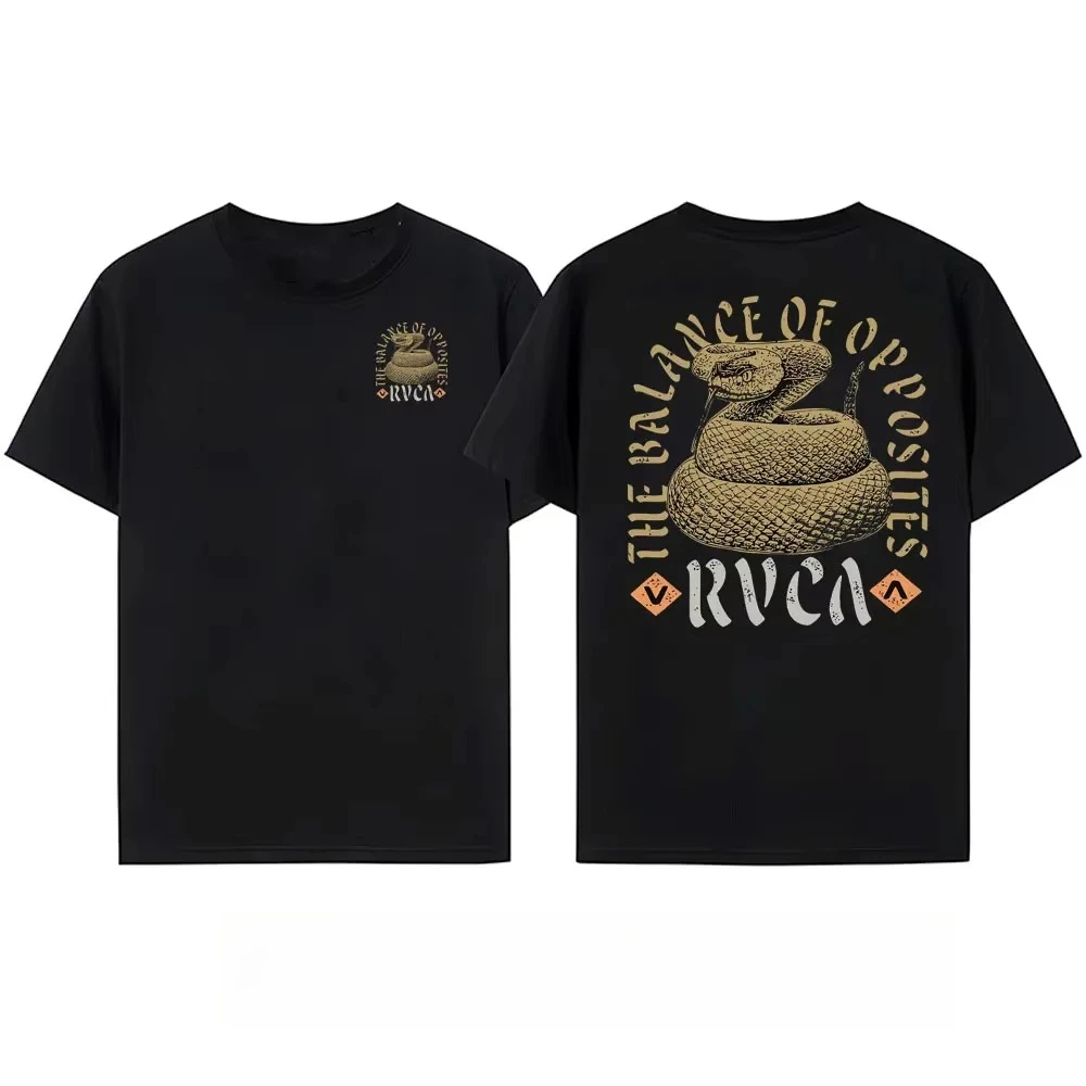 

2025 American Crew Neck T-Shirt Cotton Vintage Street Fashion Men's Shirt Short Sleeve Design Fashion Top Streetwear ins