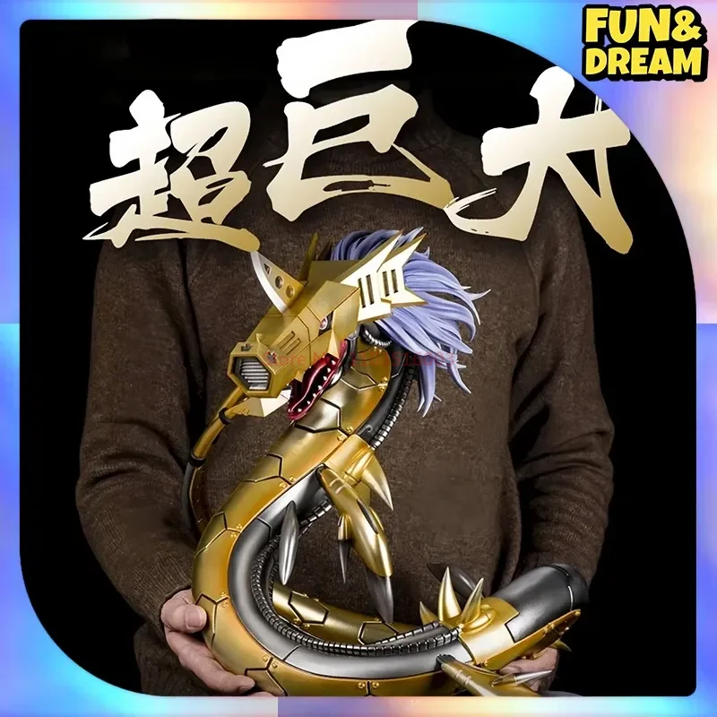 Digimon Adventure Anime Figure 3xcm Metal Seadramon Action Figurine Gk Room Decoration Children Toy Birthday Gift