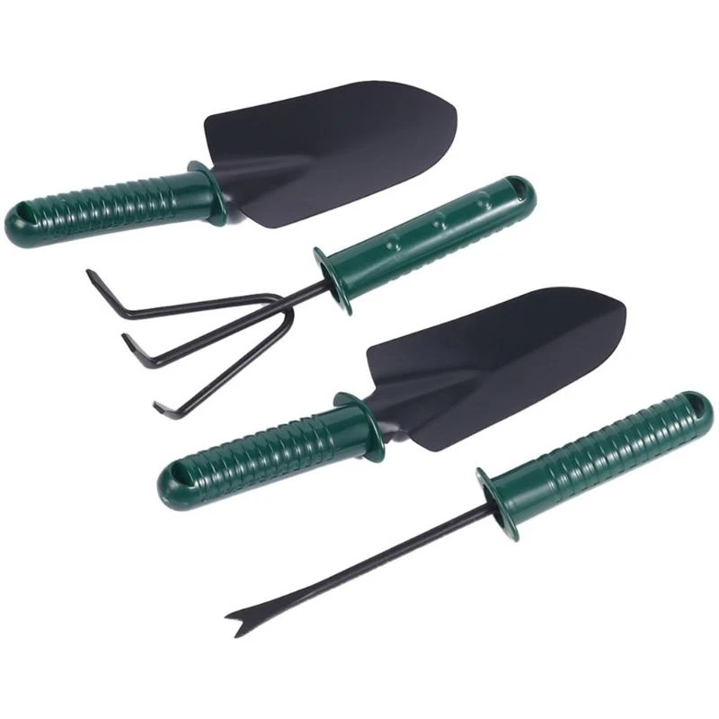 

Complete Garden Tool set with Hand Shovel Rakes Weeder Transplanter for Garden