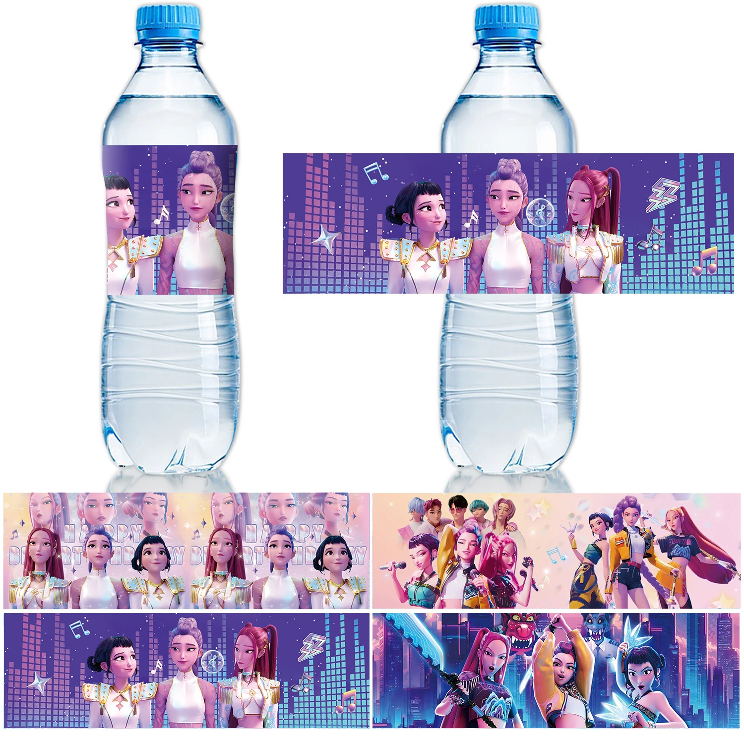

10PCS New Hagbane Legion Bottle Labels Waterproof Birthday Party Decorations Bottle Stickers Baby Shower Bottle Labels Accessory