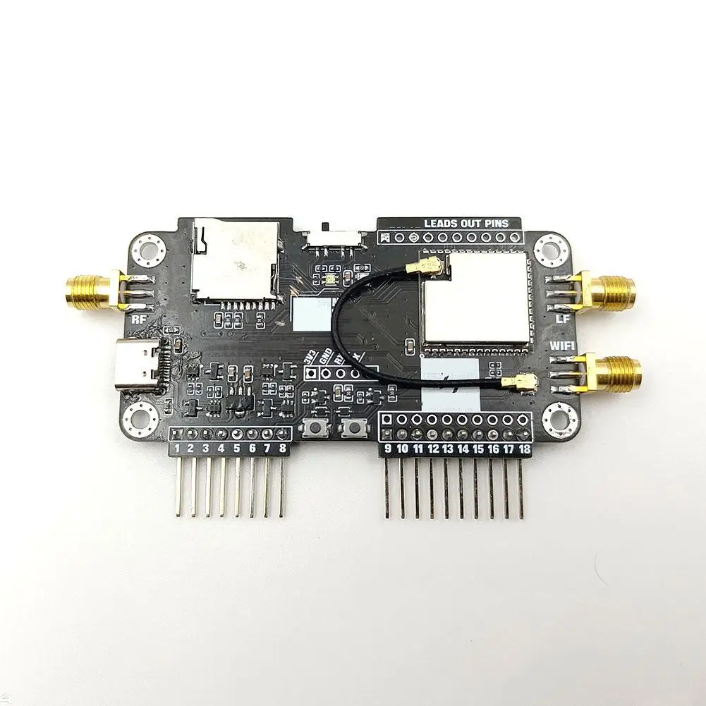 Imagem -04 - Desenvolvimento Board Acessórios para Flipper Zero All-in-one Expansion Board Wi-fi Módulo Multi-função Preto