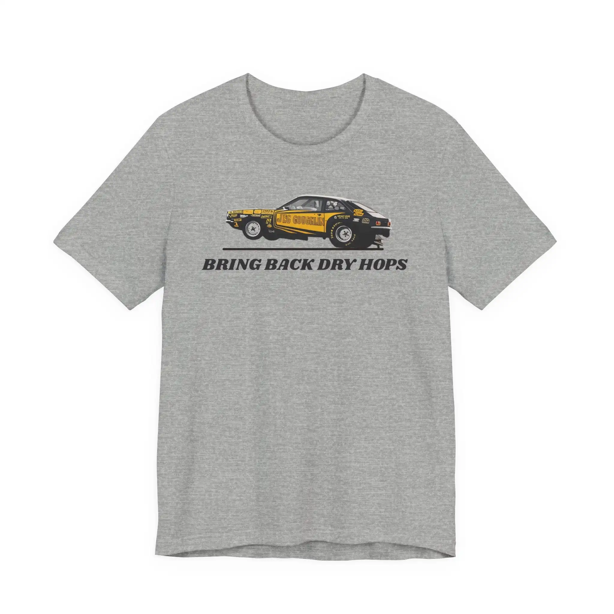 Vintage Bring Back Dry Hops Drag Racing Retro Jeg Coughlin NHRA Motorsport  Graphic T-Shirt Cotton Men Women Streetwear Tee