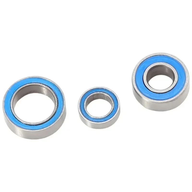 Kit de rolamento de esferas selado de borracha, 20 peças para tamiya tt01 TT-01 tt01e tt01d tt02b rc carro atualizações peças acessórios