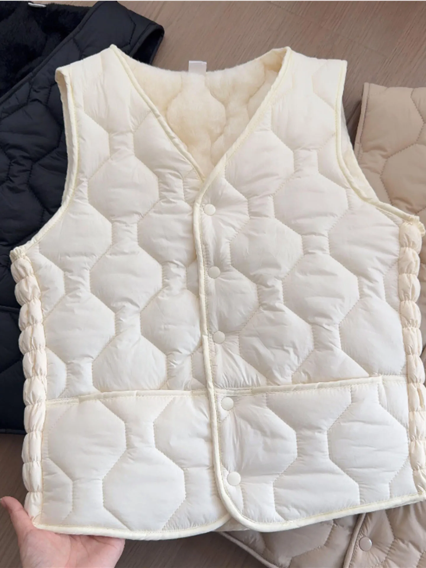 

Женский утепленный жилет на флисовой подкладке для осени и зимы, под пальто, для повседневной носки