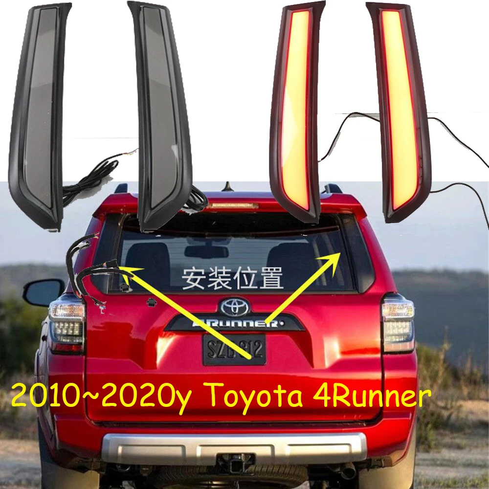 car accessories bumper tail light for Toyota 4Runner rear light taillight Reflector LED 2010~2020y for Toyota 4Runner fog lamp