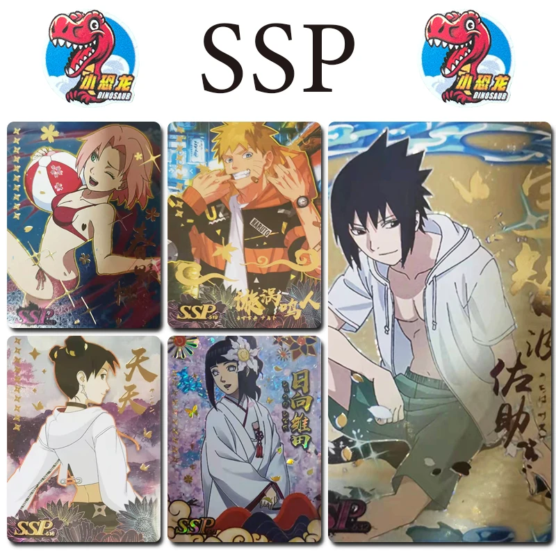 

Little Dinosaur Naruto Ssp Series Collection Card Anime Characters Bronzing Process Collection Card Christmas Birthday Gift