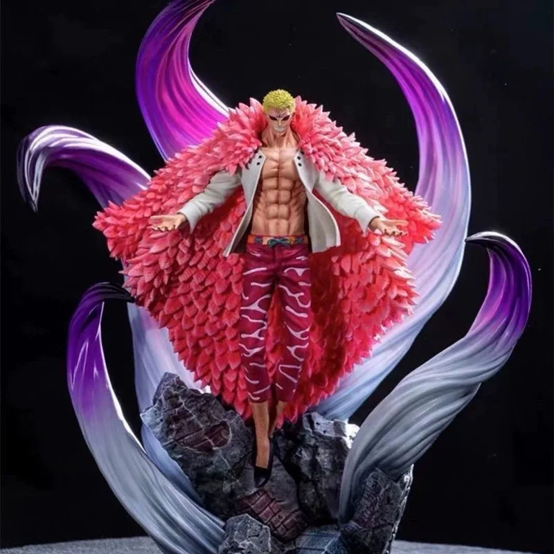 

One Piece 45cm Super Large Handmade Zn Doff Ramingo Qiwuhai Tabletop Decoration Anime Animation Peripheral Handmade Model Gift
