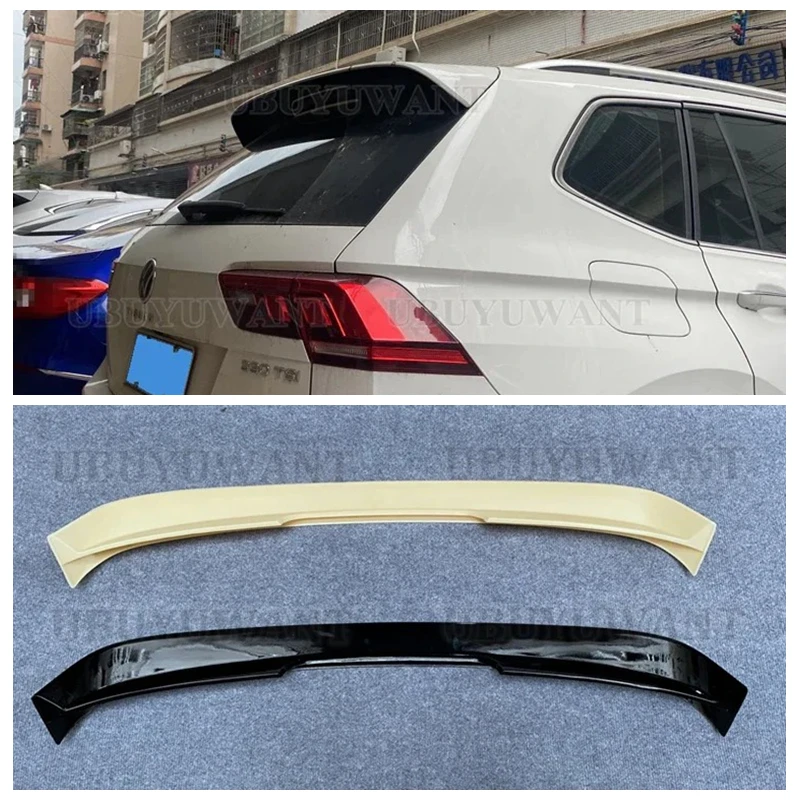 

High Quality ABS Material Car Rear Wing Primer Rear Spoiler For Tiguan L Spoiler For Volkswagen Tiguan L MK2 Spoiler 2017-2022