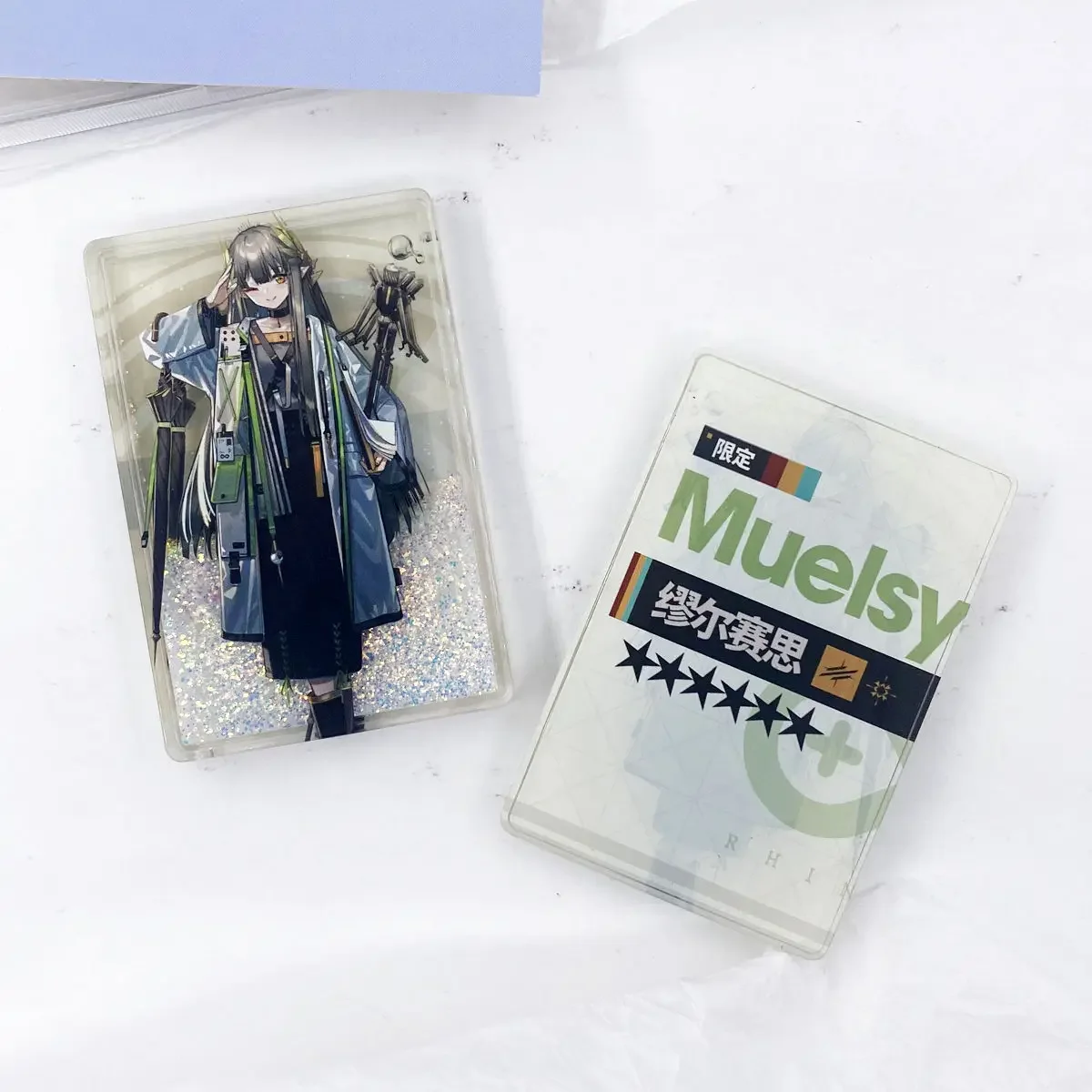 أنيمي Arknights علامة قائمة تأثيري ، كرتون أكريليك ، زخرفة ، كعب ، عيد ميلاد ، هدية عيد الميلاد ، لطيف ، رمال متحركة ، ماجونغ