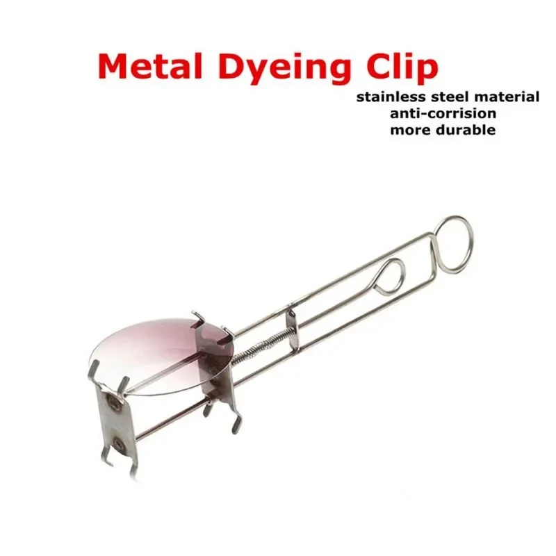 

Optical Lenses Dying Clip for Sunglasses Diameter 75.8mm Metal Stainless-Steel Tinting Dyeing Tool Glasses Store Accessories