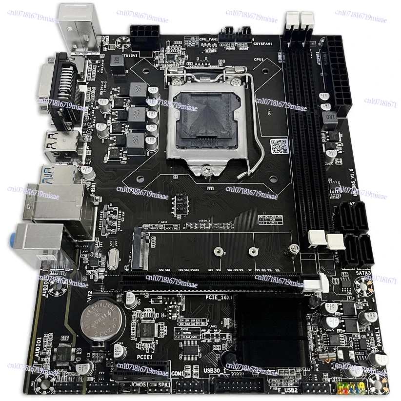 New B85 computer DDR3 main board 1150 pin M.2 interface HDMI support I3 I5 dual core quad core CPU set