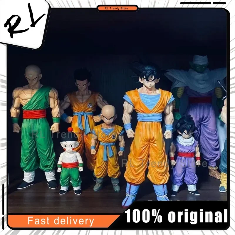 Ensemble de guerriers Dragon Ball Z Infinite Z, 9 pièces, figurines GK Goku Gohan végéta Piccolo Torankusu, jouet tendance, modèle de Statue, décoration cadeau