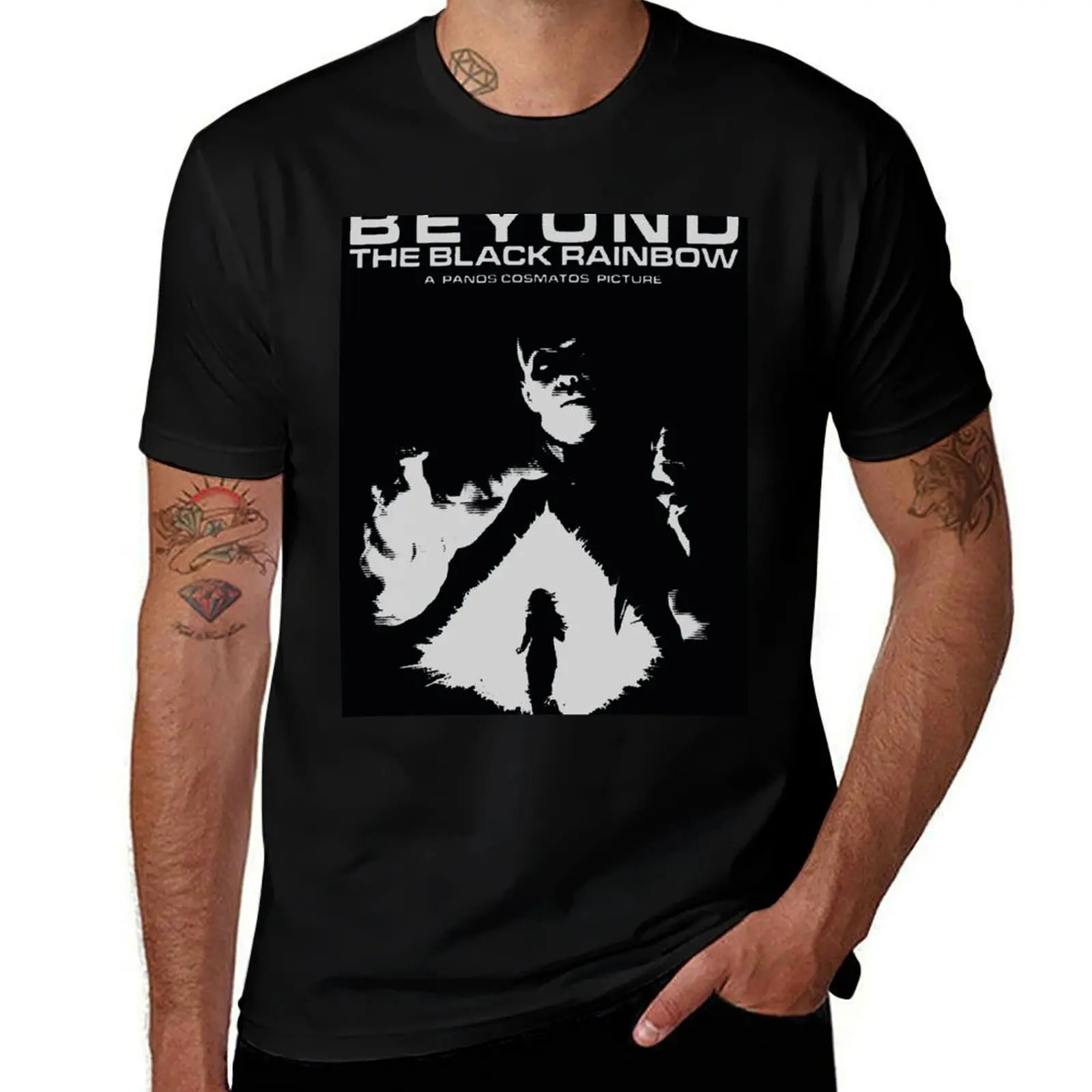 

Panos Cosmatos Beyond The Black Rainbow T-Shirt shirts graphic tees cotton man t-shirts tops tee shirts for men