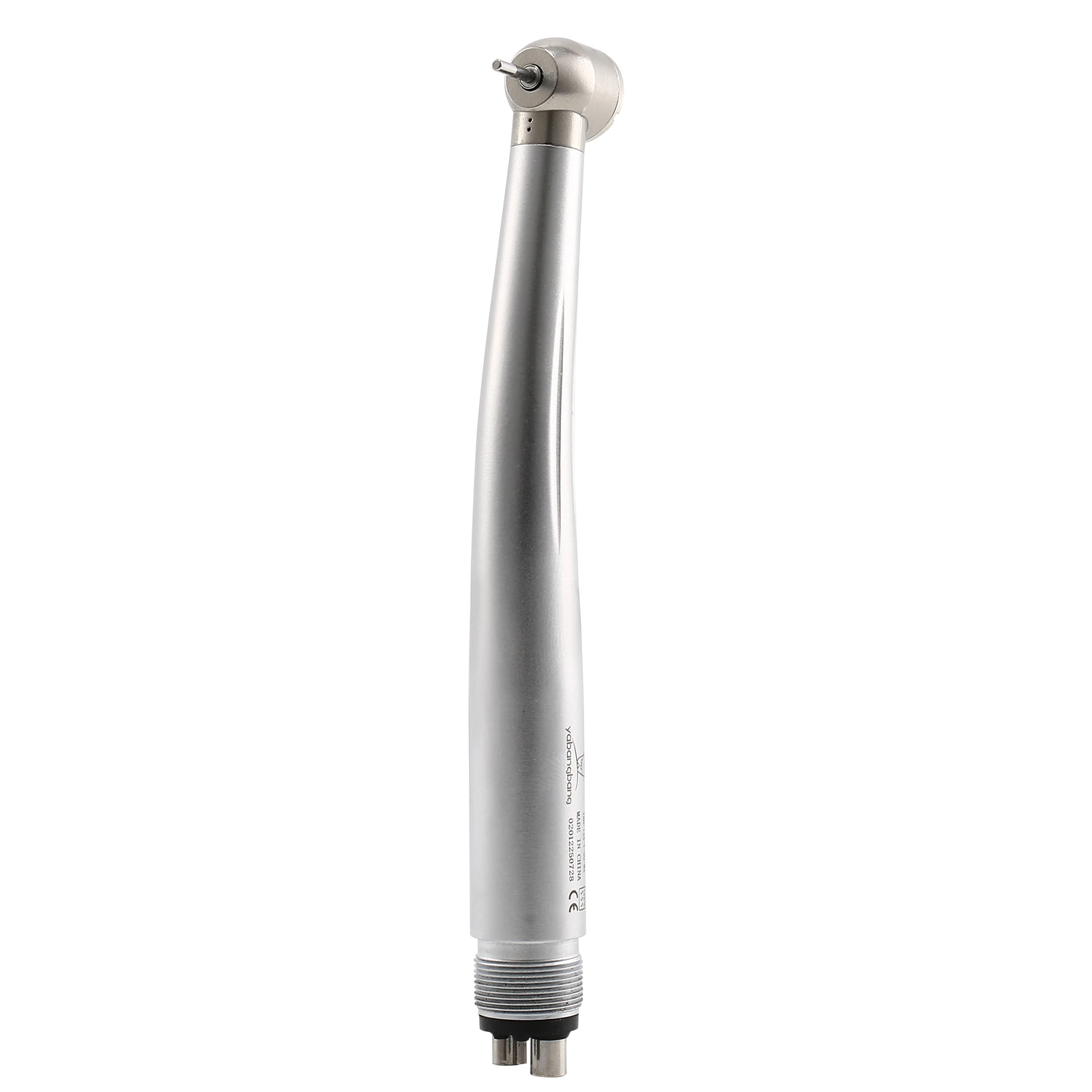 10 pcs Dental 4 Hole Large Head Air Turbine High Speed Handpiece Push Button Large Head Stainless Steel