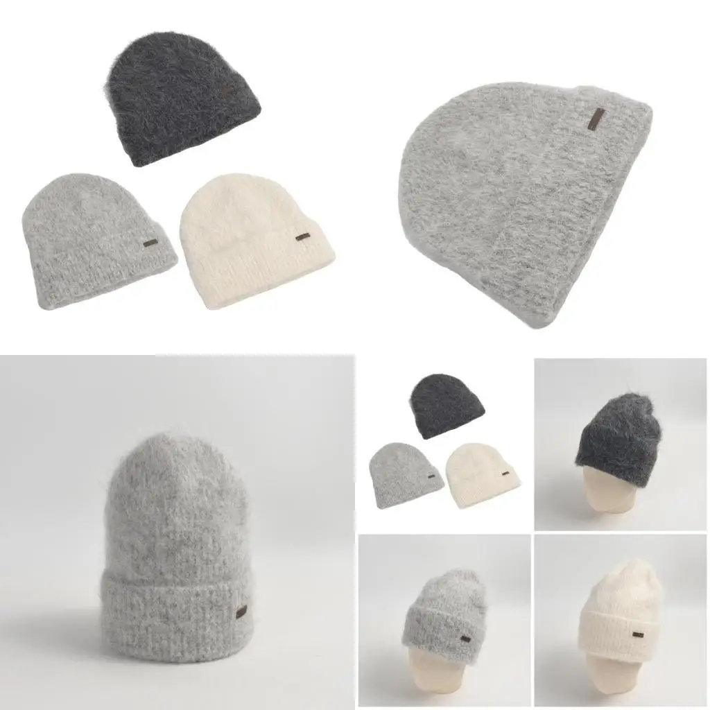 

652F Alpacas Wool Pattern Hat ﻿ Women Winter Fashionable Knitted Hat Cold Weather Hat for Men and Women