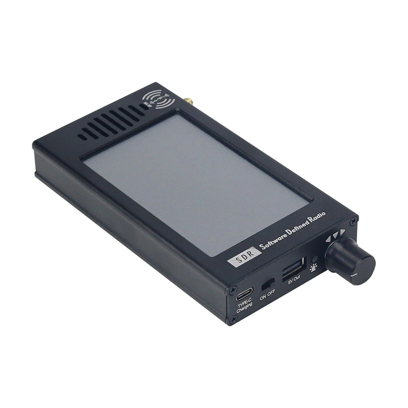 SDR-101 Software Defined Radio Aluminium Alloy Digital Radio SDR DSP Digital Demodulation CW/AM/SSB/FM/WFM Radio Receiver