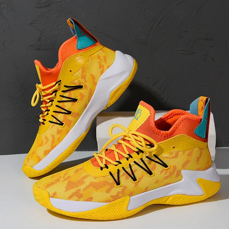 

New High Quality Original Brand Men's Basketball Shoes Comfortable Non-slip Sports Shoes Breathable Trend Men Sneakers Walking S