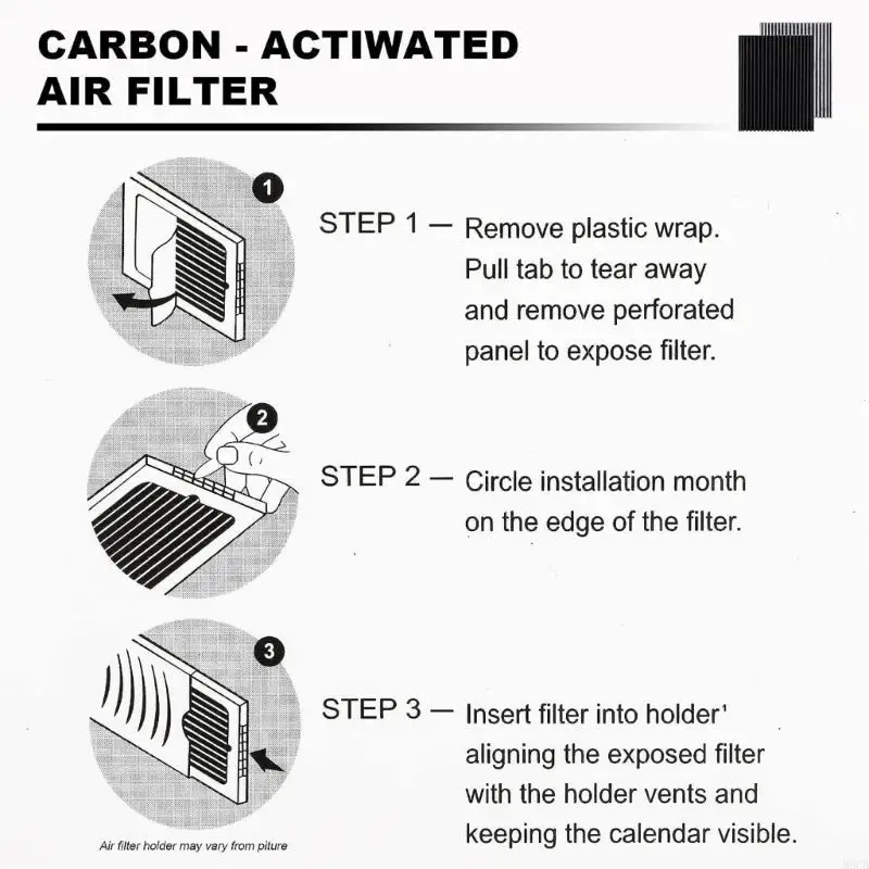 M6CB 8PCS Filtro ar da geladeira para EAFCBF 242061001 241754001 FRIGHRIDER FRIGHER GOBLER LIGADA FILTRES AR ​​PONTAS