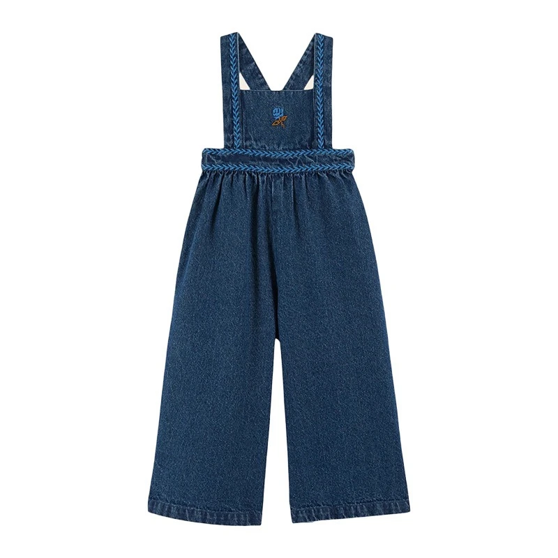 الفتيات سترة مجموعات عامة 2025 الخريف الشتاء EM العلامة التجارية تصميم محبوك أعلى الجينز السراويل للفتيات الصغيرات ملابس الزي غير رسمية #6