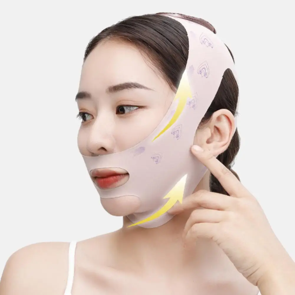 Face Slimming Strap Reduce Double Chin Lift V Face Stickers Anti Bandage For Face Strap Belt Lift Oval Face C7k5