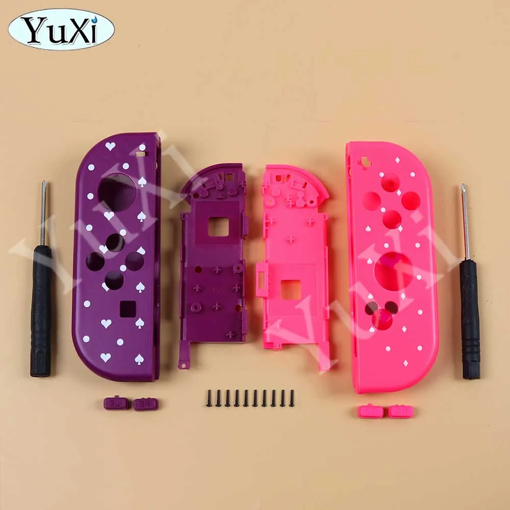 1Set casing penutup kerangka mesin SL SR tombol untuk Nintend Switch Oled Joy-Con Pengendali permainan kiri kanan casing pegangan suku cadang pengganti