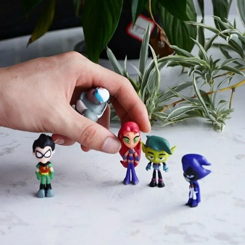 5-подростковые-титаны-зверь-мальчик-стальная-искра-ворона-ручная-кукла-модель-украшения-креативные-детские-подарки-аниме-подарочные-товары-для-детей-вечеринка