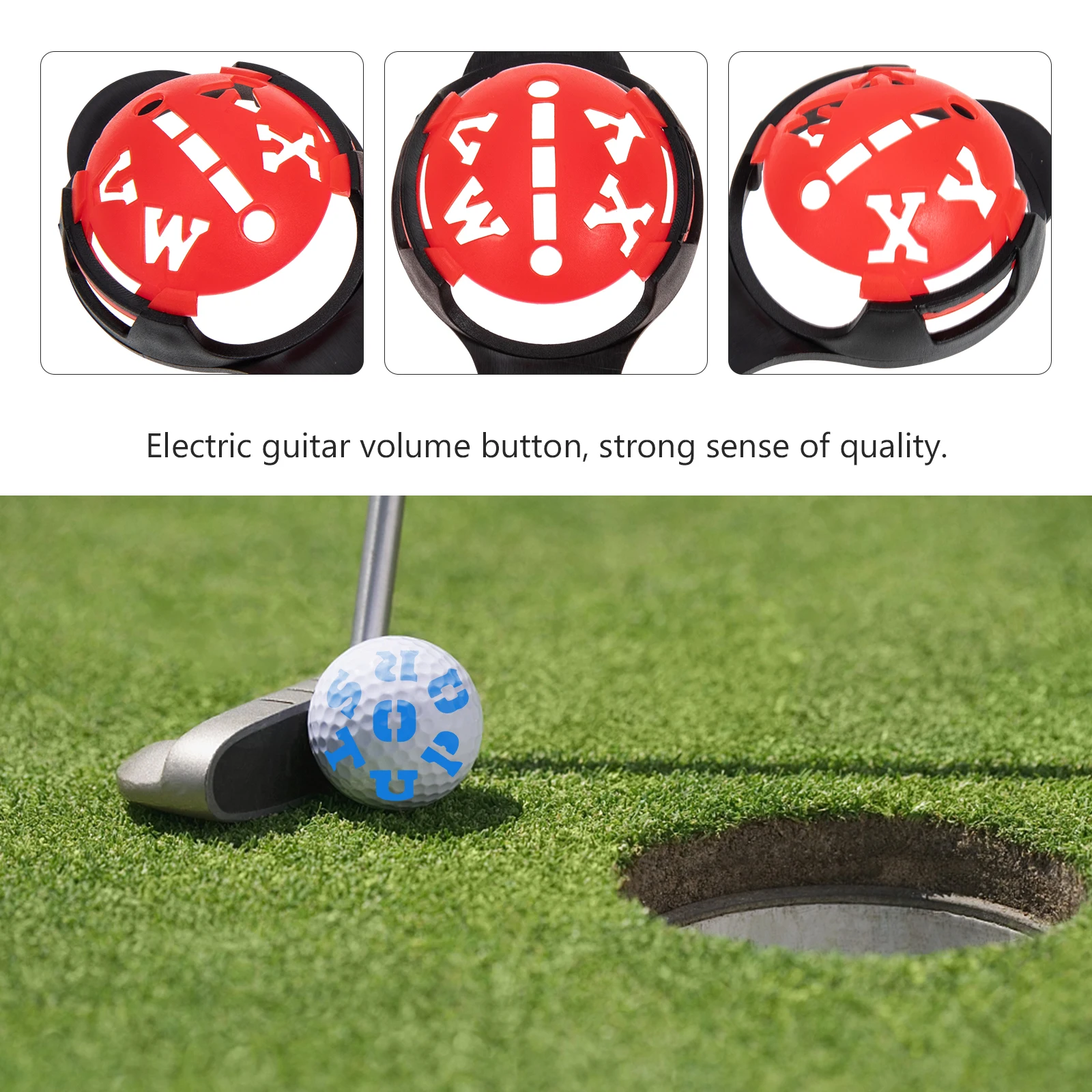 

1 set Golf Line Maker Set Abs Professional Marker for Swing Putting Alignment Golfing Marker