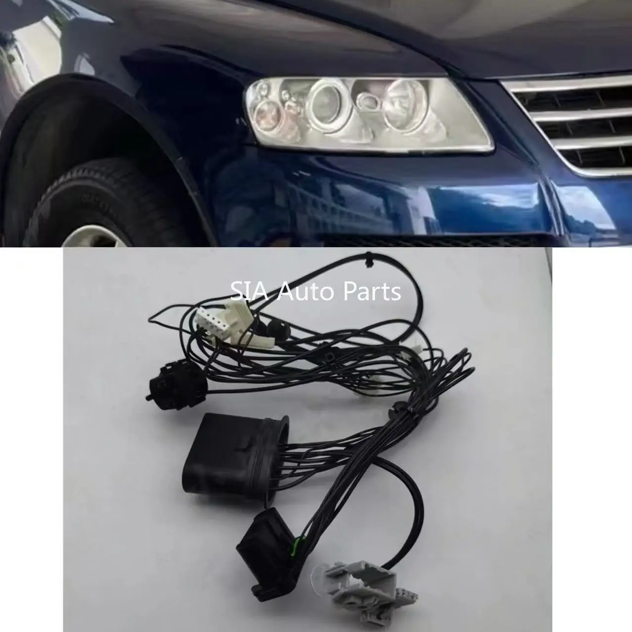 

For 2007-2010 Volkswagen Touareg Headlight Harness Touareg Plug Wiring Harness Touareg Light Wiring AFS Follower Adjustment
