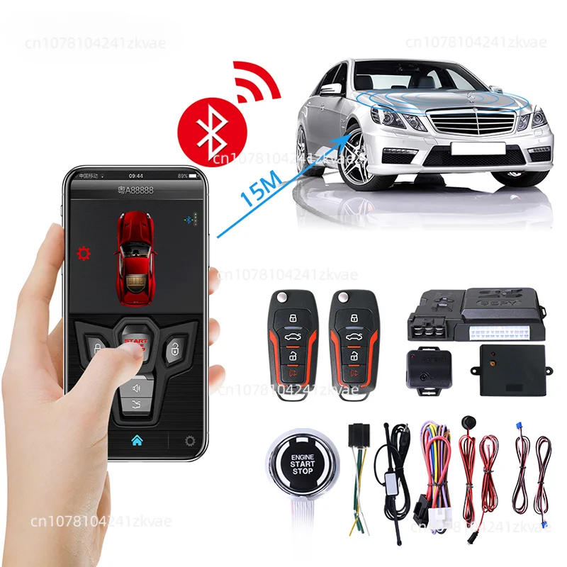 

Новинка по всему миру, противоугонная автомобильная сигнализация Smart Key, аксессуары для автомобильной сигнализации