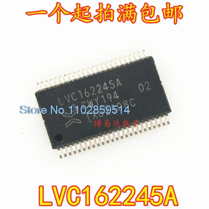 

10PCS/LOT 74LVC162245ADGG TSSOP48 LVC162245A