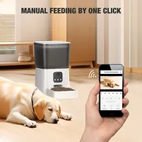 7L Automatic Dry Food Dispenser for Cats Dogs Eco-Friendly Smart Pet Feeder with WiFi APP Control Plastic Material Dog Products