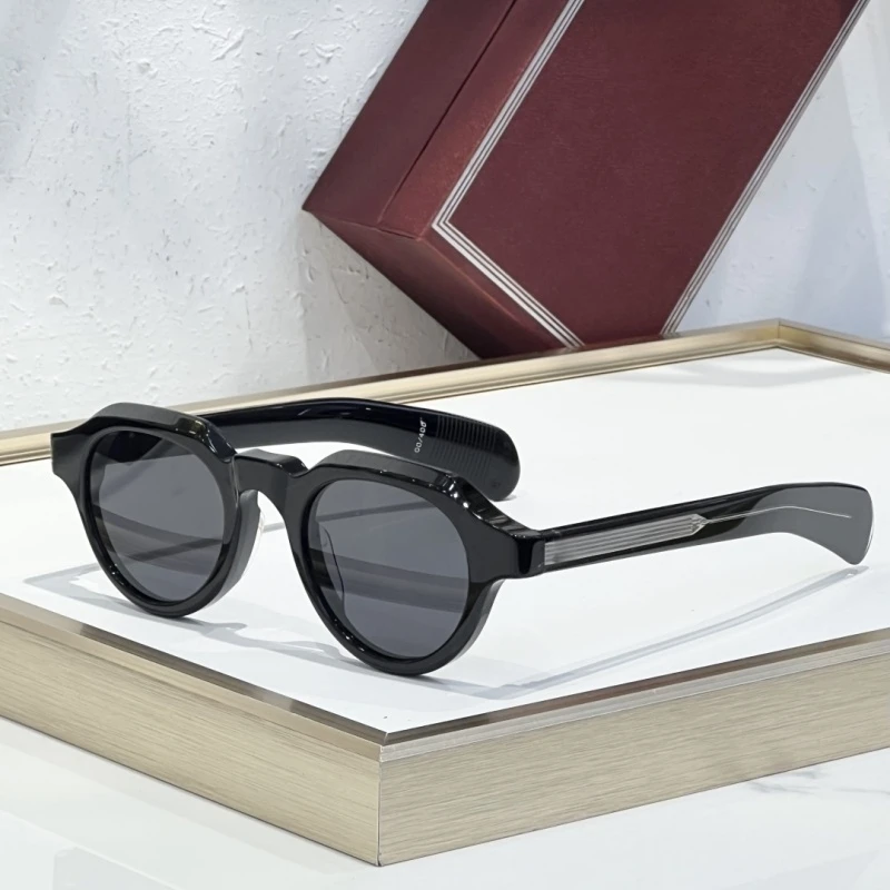 KELLERMAN Thick Acetate Oval Vip Popular Women Men Sunglasses High Quality Vintage Retro Outdoor Eyewear Shades Popular Trend