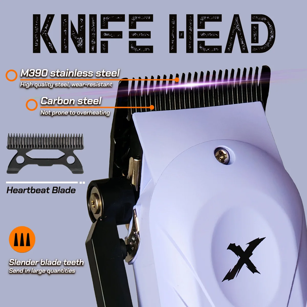 المهنية نحت مقص الشعر BRD-108 8800 دورة في الدقيقة الرجال الشعر المتقلب أداة تشذيب اللحية الأرجواني الأخضر الأزرق الأسود ماكينة حلاقة