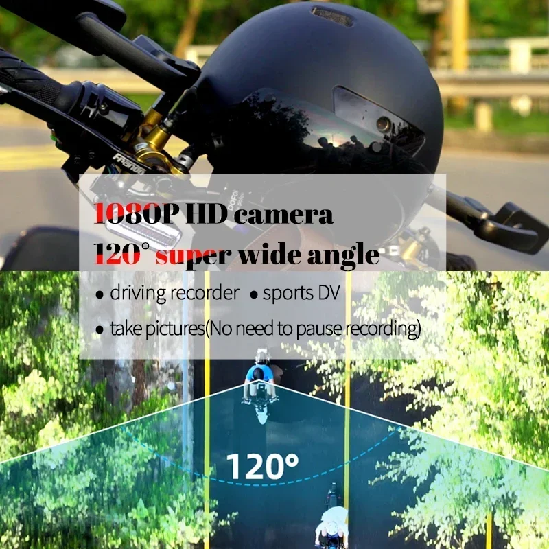 HA02D Cool Wireless Remote Control Light HD Camera Cycling Safety Electric Bike Scooter Smart Bluetooth Helmet