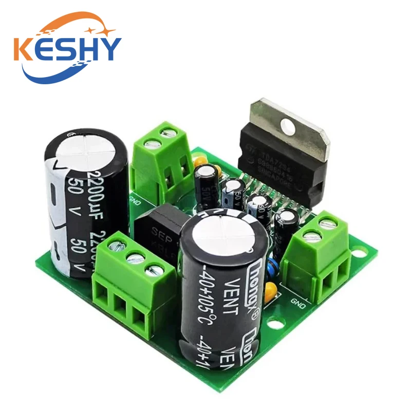 Płytka wzmacniacza mocy 100W TDA7293 / 7294, wysokiej mocy, dwukanałowy wzmacniacz audio 12-32V do samodzielnego montażu głośników DIY — zdjęcie produktu 5