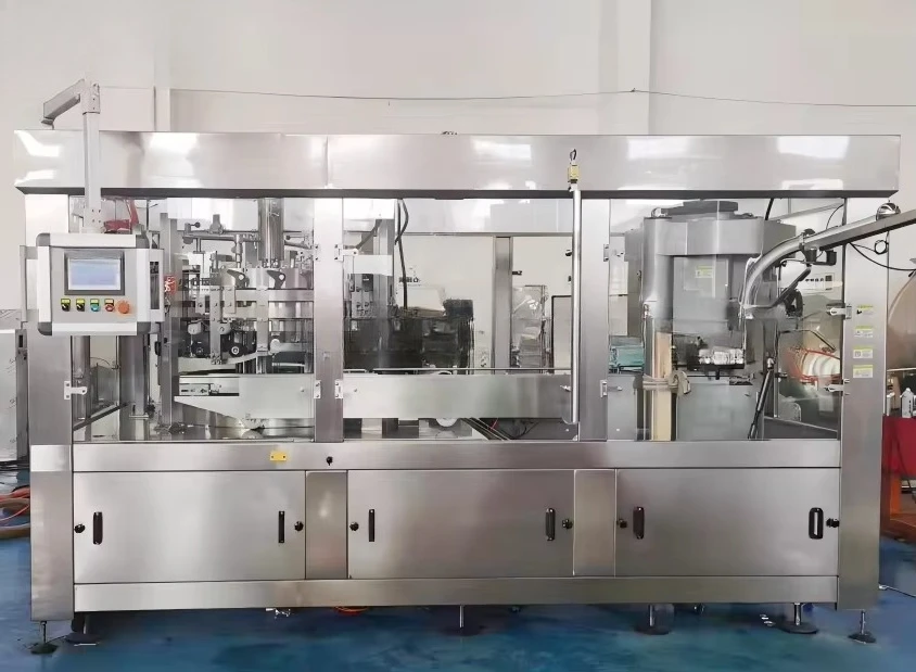 15000BPH High Output Soda Canning Plant for 250ml 330ml PET and Aluminum Cans Full Automatic Production Line view 2