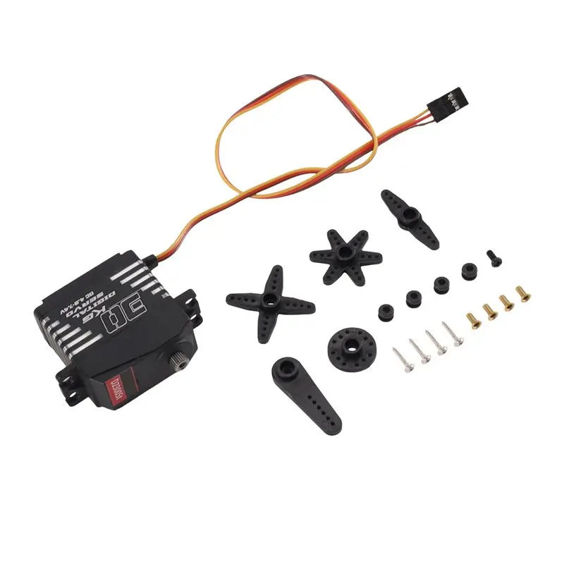 A63T-Digital Servo Micro Servo Motor Metal Gear Arduino Servo 30Kg High Torque Digital Servo Mini Servo For RC Car Boat