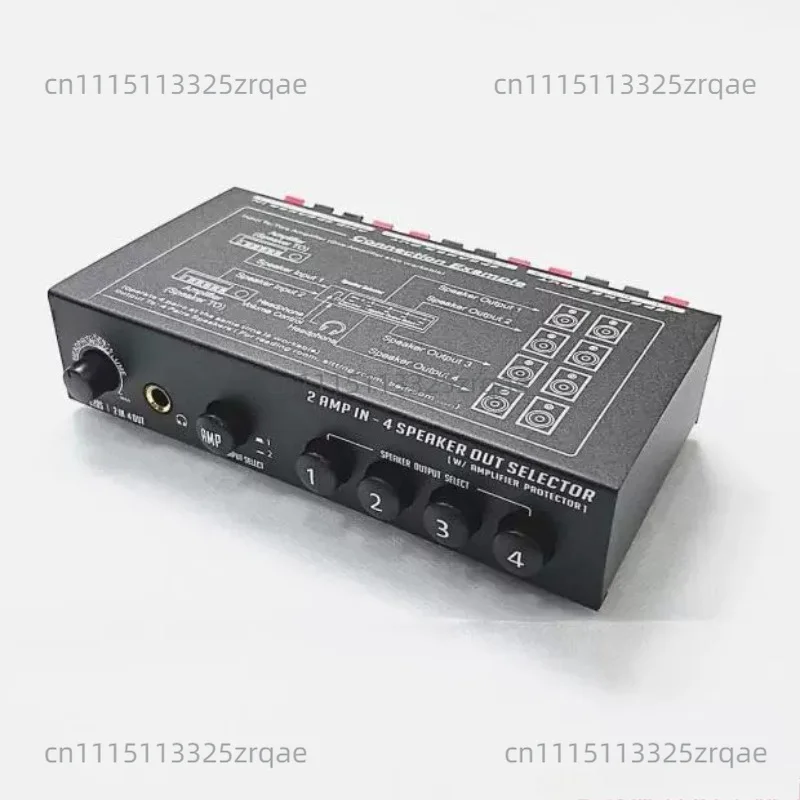Two in Four Out Amplifier Sound Switching Selector (speaker Amplification Controller)