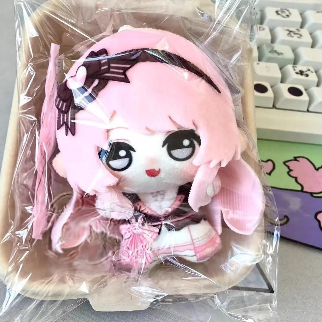 MyGo Chizuru Nahaki 10 cm Nnu llavero de felpa Anime muñeca de algodón bolsa ciega Kawaii coleccionable chica regalo mochila colgante