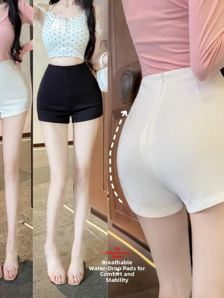 

Summer 2026 High Waist A-Line Hot Pants Women's Shorties Butt Enhancing Spicy Girl Pure Desire Wrap around Shorts Casual Style