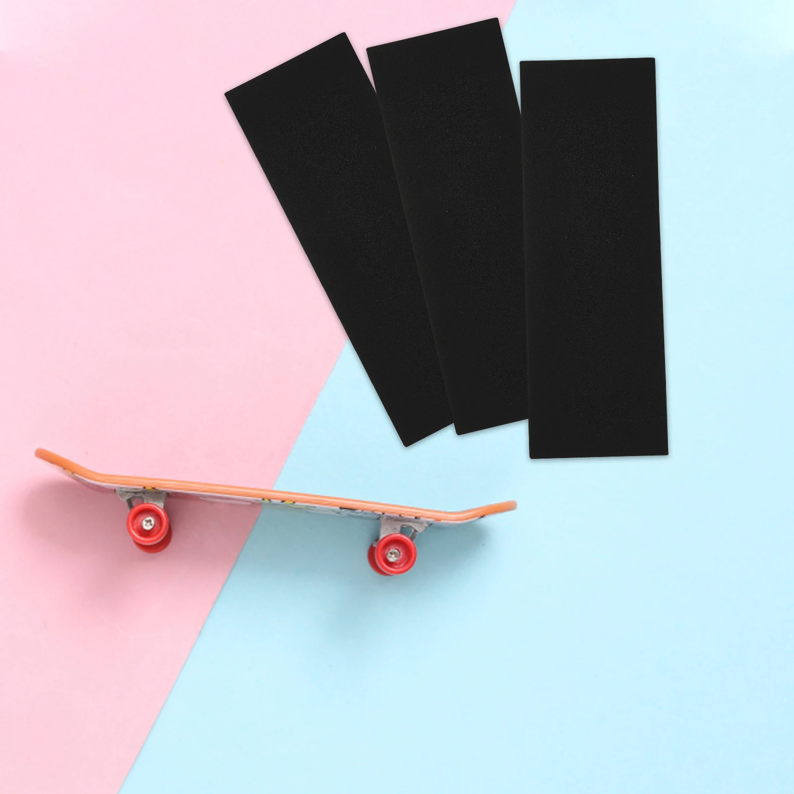 

10pcs Finger Skateboard Anti-slip Stickers Black Foam Tape Grips for Scooter Nonslip Supplies Premium Quality