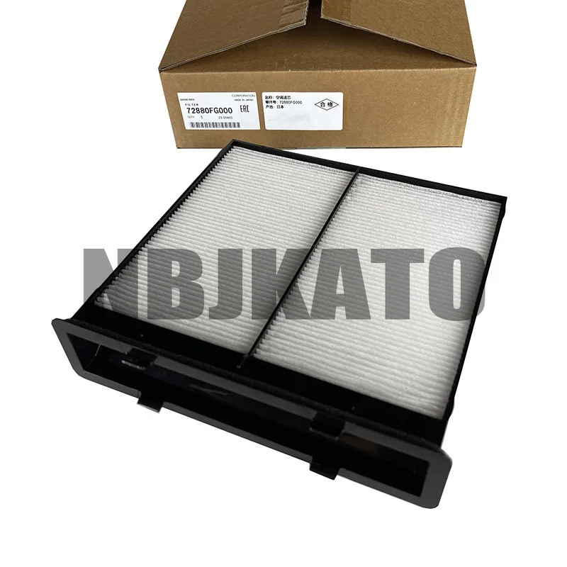 NBJKATO Brand New Cabin Air Filter 72880FG000 For Subaru Forester Impreza WRX Crosstrek BRZ