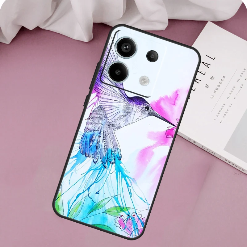 Hummingbird Case For Redmi Note 13 Pro Plus 9 10 11 12 Pro 10S 11S 12S Redmi 12 9C 10C 12C 13C Cover