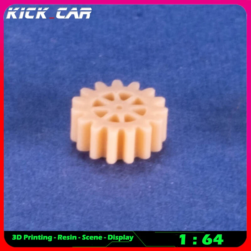 Kickcar 1/64 Gear Wheel Model Car Diorama Uncolored Resin Garage Scene Repair Tools Decoration Simulation Scene Toy