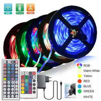 Only Led Strip Waterproof 3528/5050 DC12V 60LEDs/m 5m/roll Flexible LED Light RGB White/ Warm White/ Red/ Greed/ Blue/ Yellow