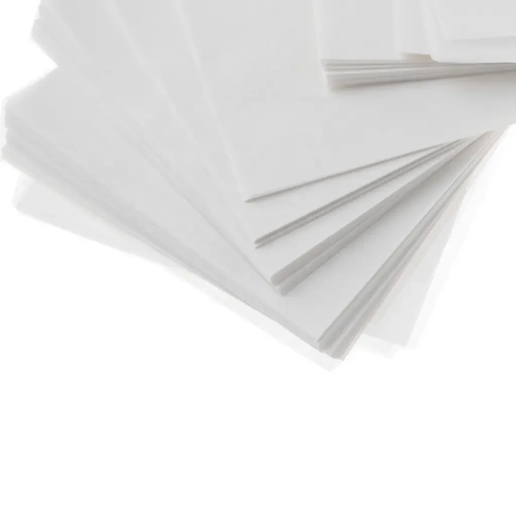 50mm 100mm 150mm Laboratory Scales Double-sided Transparent Smooth Scale Weigh Papers Weighing Paper