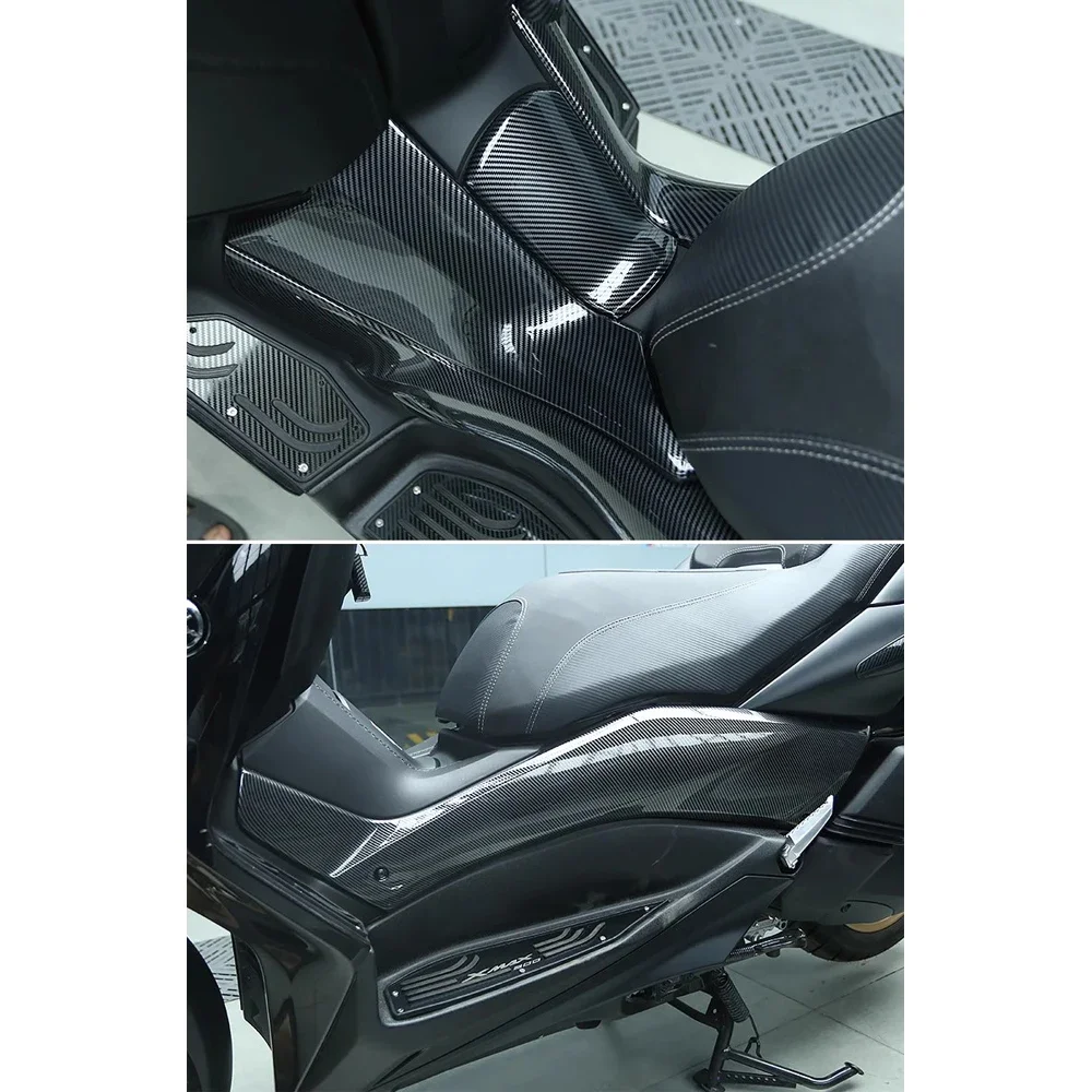 XMAX 300 Accessories Motorcycle Carbon Fiber Trim Parts For Yamaha XMAX300 Xmax 300 Carbon Fiber Stripe Shell Kit2017-2022